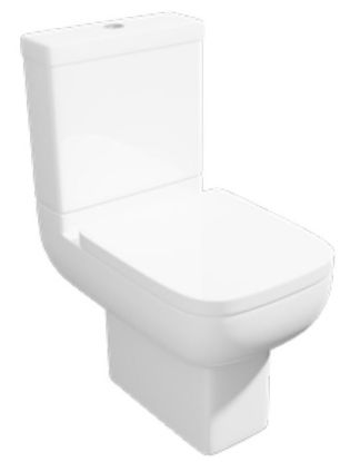 Options 600 WC Suite white Open Back